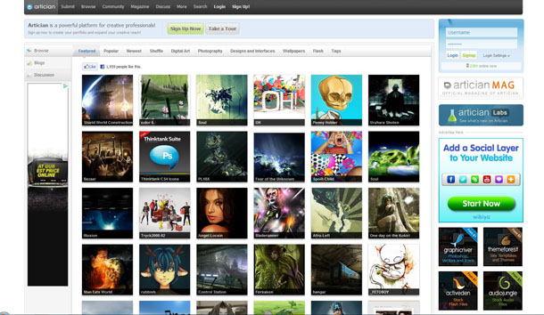 Artician - Your Creative Network for Art, Graphic Design & Photography
