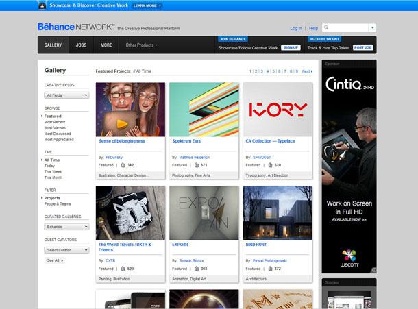 Behance Network - The world's leading platform for creative professionals to gain exposure and manage their careers.